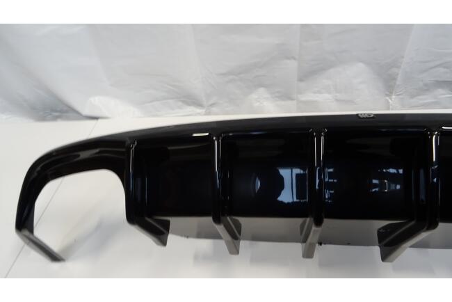 B-Ware Maxton Design Heckdiffusor V.1 für Audi A5 S-Line Coupe / Sportback / Cabrio B8 8T Facelift Hochglanz schwarz