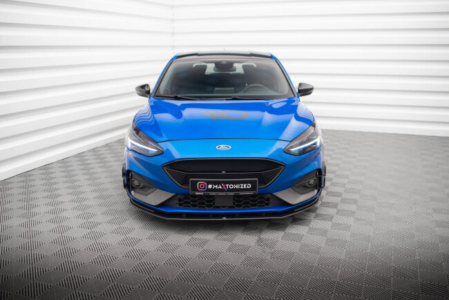 B-Ware Maxton Design Street Pro Frontlippe für Ford Focus ST / ST-Line Mk4 schwarz