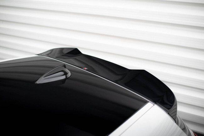 B-Ware Maxton Design Heckspoiler 3D für BMW 1er M-Paket / M140i / Standard F20 / F21 Hochglanz schwarz