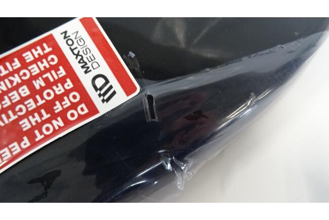 B-Ware Maxton Design Heckdiffusor für Audi Q3 S-Line Sportback Hochglanz schwarz