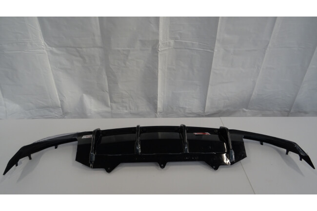 B-Ware Maxton Design Heckdiffusor V.2 für Audi A6 / S6 / A6 S-Line Limousine / Avant C7 Facelift Hochglanz schwarz