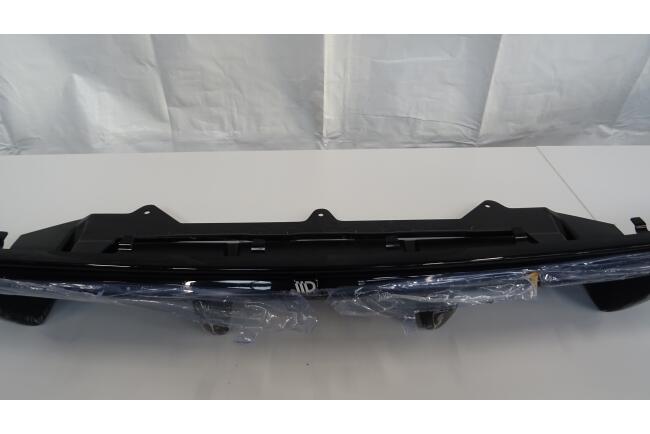 B-Ware Maxton Design Heckdiffusor V.2 für Audi A6 / S6 / A6 S-Line Limousine / Avant C7 Facelift Hochglanz schwarz