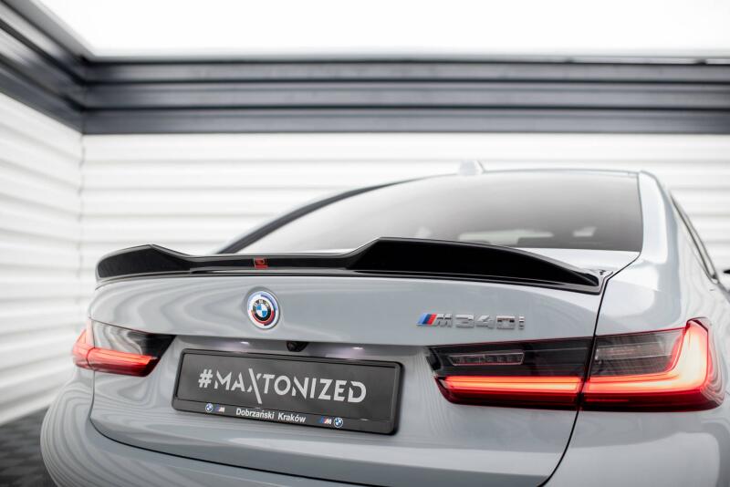 B-Ware Maxton Design Heckspoiler 3D für BMW 3er G20 Standard / M-Paket / M340 / M3 G80 (2018-2025) Hochglanz schwarz