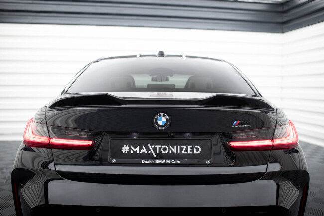 B-Ware Maxton Design Heckspoiler 3D für BMW 3er G20 Standard / M-Paket / M340 / M3 G80 (2018-2025) Hochglanz schwarz