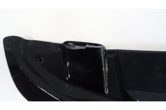 B-Ware Maxton Design Frontlippe für Volkswagen Touareg Mk2 Hochglanz schwarz