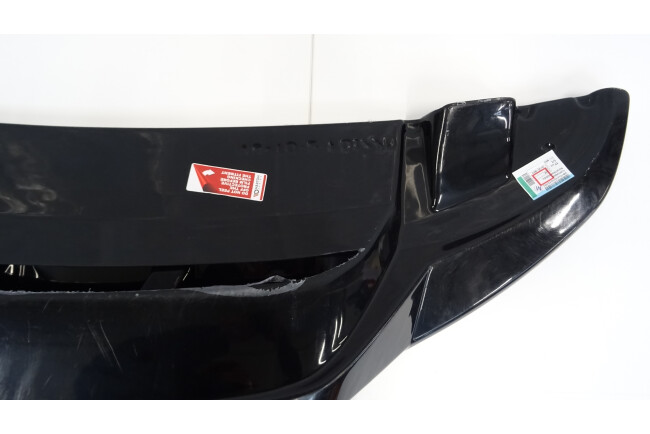 B-Ware Maxton Design Frontlippe für Volkswagen Touareg Mk2 Hochglanz schwarz