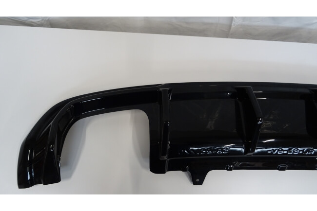 B-Ware Maxton Design Heckdiffusor V.3 für Audi A3 S-Line Sportback 8V Hochglanz schwarz
