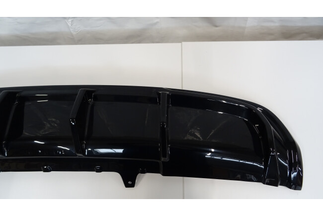 B-Ware Maxton Design Heckdiffusor V.3 für Audi A3 S-Line Sportback 8V Hochglanz schwarz