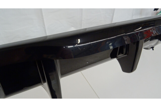 B-Ware Maxton Design mittlerer Heckdiffusor DTM Look für BMW X5 M-Paket G05 Hochglanz schwarz