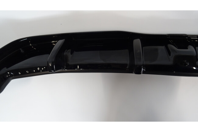 B-Ware Maxton Design mittlerer Heckdiffusor DTM Look für BMW X5 M-Paket G05 Hochglanz schwarz