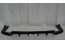 B-Ware Maxton Design mittlerer Heckdiffusor DTM Look für BMW X5 M-Paket G05 Hochglanz schwarz