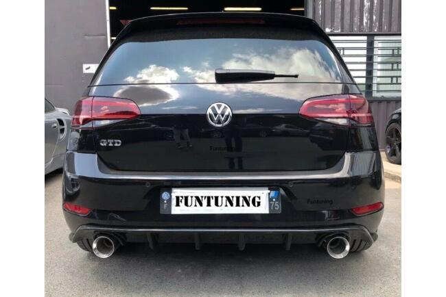 B-Ware Maxton Design Heckdiffusor GTI Look für VW...