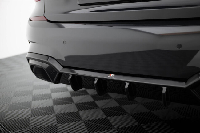 B-Ware Maxton Design Heckdiffusor für BMW M340i G20 / G21 Hochglanz schwarz