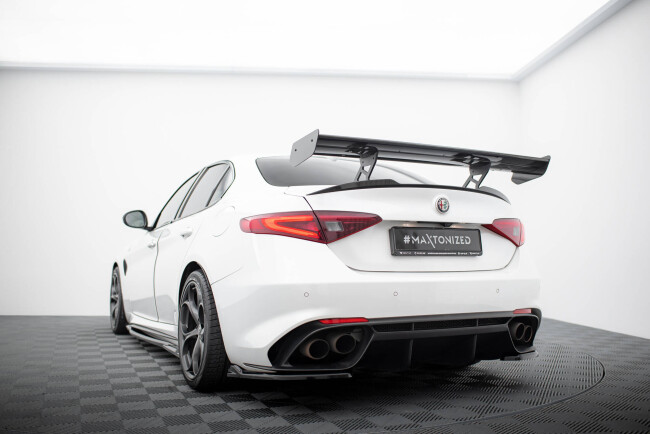 Maxton Design Carbon Heckflügel Heckspoiler für Alfa Romeo Giulia Quadrifoglio