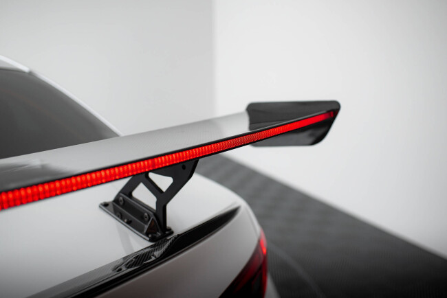 Maxton Design Carbon Heckflügel Heckspoiler mit LED für Alfa Romeo Giulia Quadrifoglio