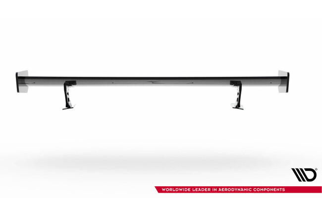 Maxton Design Carbon Heckflügel Heckspoiler mit Standfuß außen für Audi A5 Coupe 8T