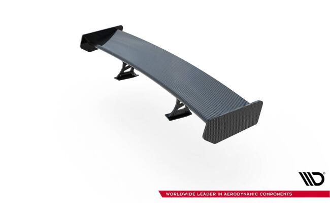 Maxton Design Carbon Heckflügel Heckspoiler mit Standfuß innen für Audi A5 Coupe 8T