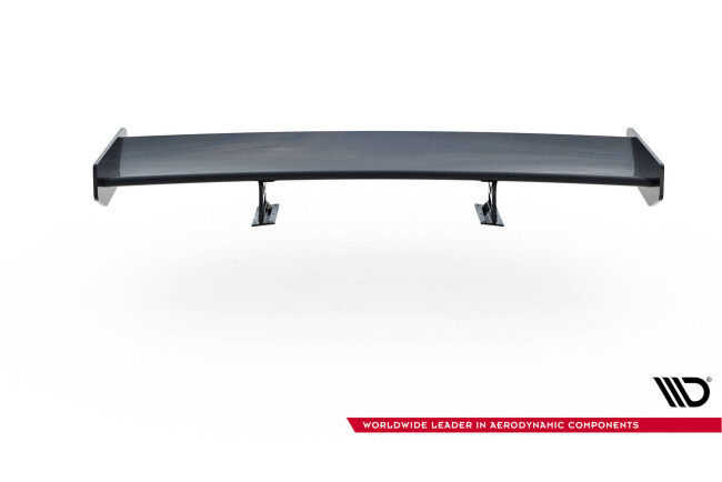 Maxton Design Carbon Heckflügel Heckspoiler mit Standfuß innen für Audi A5 Coupe 8T