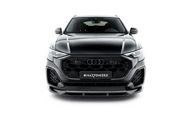 Maxton Design Carbon Frontlippe für Audi SQ8 / Q8 S-Line Mk1 Facelift