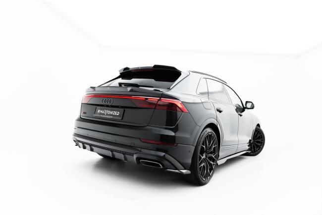Maxton Design Carbon Diffusor Flaps für Audi SQ8 / Q8 S-Line Mk1 Facelift