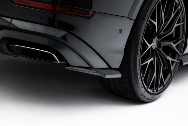 Maxton Design Carbon Diffusor Flaps für Audi SQ8 / Q8 S-Line Mk1 Facelift