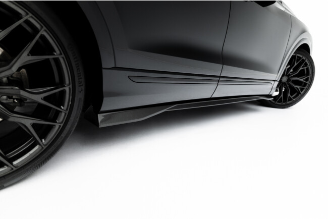 Maxton Design Carbon Seitenschweller (Paar) für Audi SQ8 / Q8 S-Line Mk1 Facelift