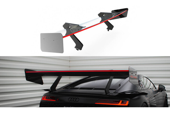 Maxton Design Carbon Heckflügel Heckspoiler mit LED...