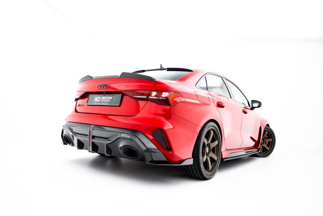 Maxton Design Carbon Diffusor Flaps für Audi RS3 Limousine 8Y Facelift