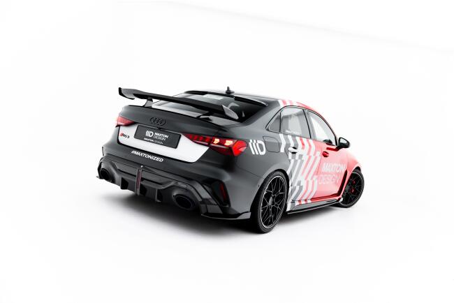 Maxton Design Carbon Heckflügel Heckspoiler für Audi A3 / A3 S-Line / S3 / RS3 Limousine 8Y / 8Y Facelift