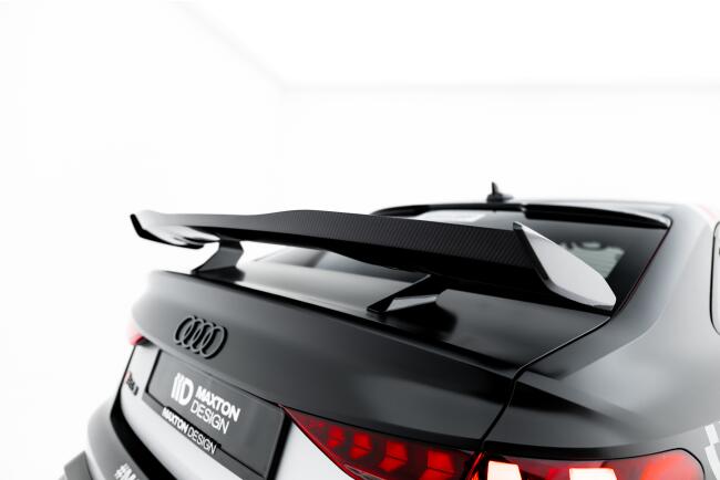Maxton Design Carbon Heckflügel Heckspoiler für Audi A3 / A3 S-Line / S3 / RS3 Limousine 8Y / 8Y Facelift