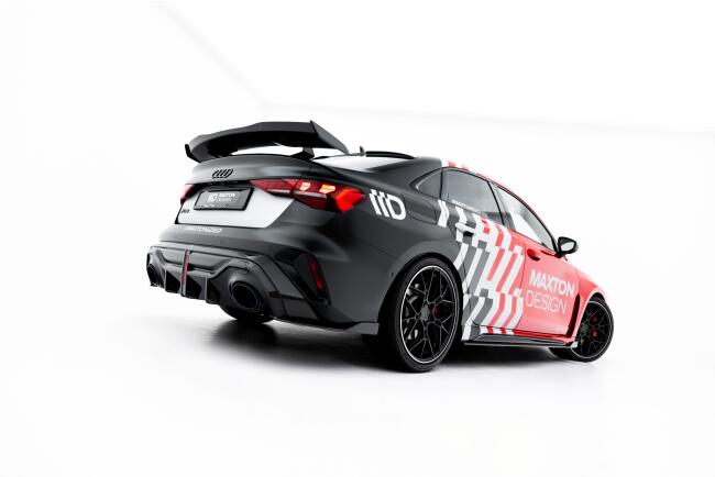 Maxton Design Carbon Heckflügel Heckspoiler für Audi A3 / A3 S-Line / S3 / RS3 Limousine 8Y / 8Y Facelift