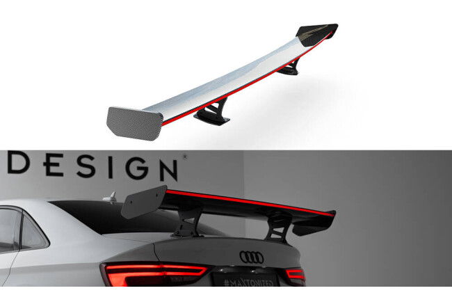 Maxton Design Carbon Heckflügel Heckspoiler mit...