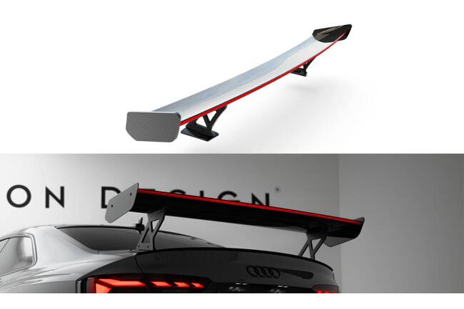 Maxton Design Carbon Heckflügel Heckspoiler mit...