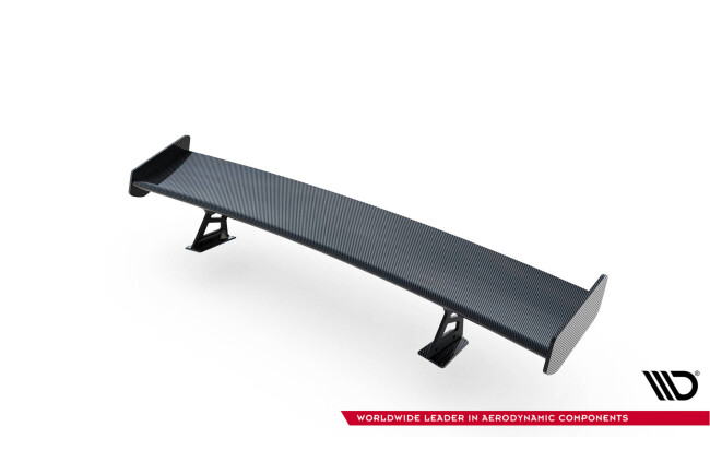 Maxton Design Carbon Heckflügel Heckspoiler mit Standfuß außen V.2 für Audi A5 / A5 S-Line / S5 / RS5 Coupe F5 / F5 Facelift