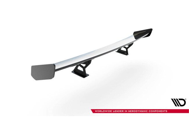 Maxton Design Carbon Heckflügel Heckspoiler mit Standfuß innen V.1 für BMW 1er M E82