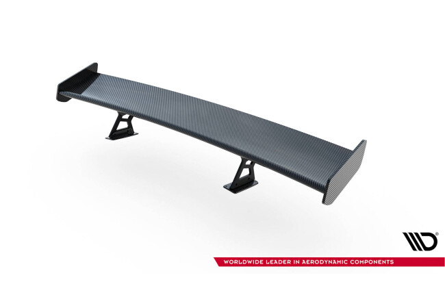 Maxton Design Carbon Heckflügel Heckspoiler mit Standfuß innen V.1 und LED für BMW 1er M E82