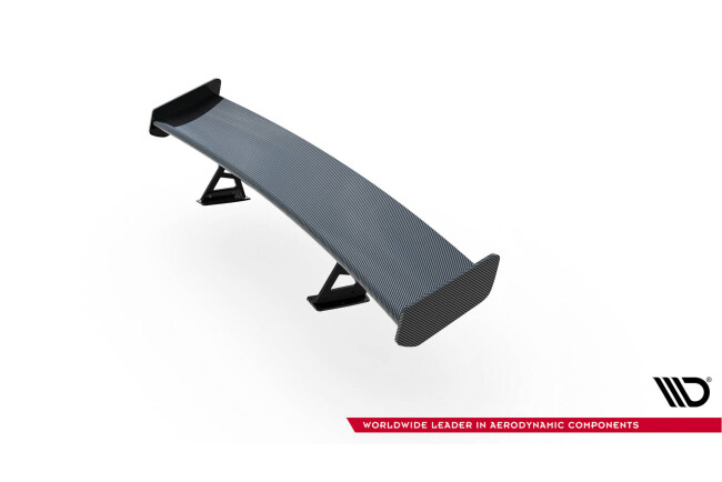Maxton Design Carbon Heckflügel Heckspoiler mit Standfuß innen V.1 und LED für BMW 1er M E82