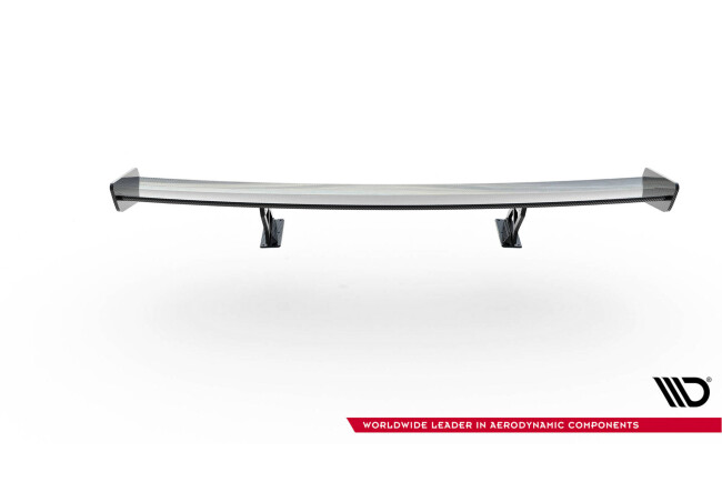 Maxton Design Carbon Heckflügel Heckspoiler mit Standfuß innen V.2 für BMW 1er M E82