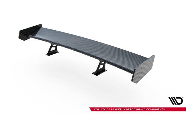 Maxton Design Carbon Heckflügel Heckspoiler mit Standfuß innen für BMW 3er Coupe E46