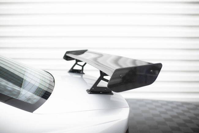 Maxton Design Carbon Heckflügel Heckspoiler mit Standfuß innen für BMW 3er Coupe E46