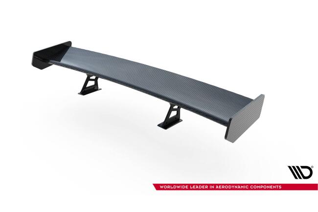 Maxton Design Carbon Heckflügel Heckspoiler mit Standfuß innen für BMW 3er Coupe E46