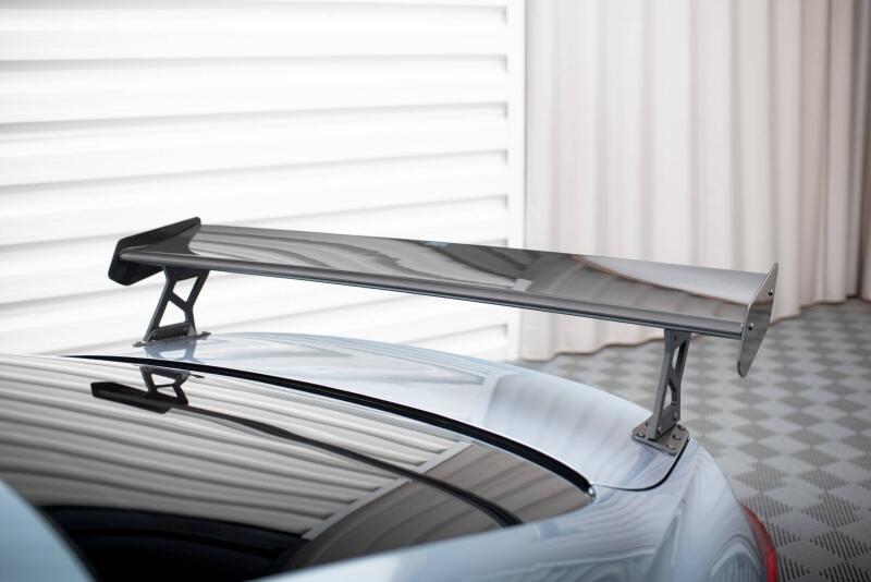 Maxton Design Carbon Heckflügel Heckspoiler mit Standfuß außen für BMW 4er F32 / 4 F32 M-Paket Coupe