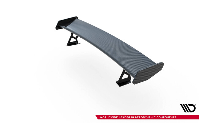 Maxton Design Carbon Heckflügel Heckspoiler mit Standfuß außen für BMW 4er F32 / 4 F32 M-Paket Coupe