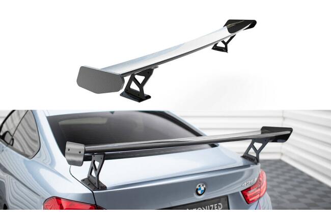 Maxton Design Carbon Heckflügel Heckspoiler mit...