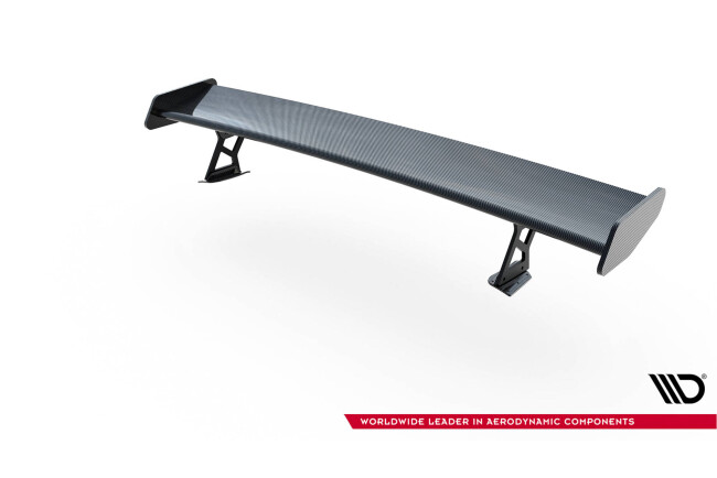 Maxton Design Carbon Heckflügel Heckspoiler mit Standfuß außen für BMW 4er F32 / 4 F32 M-Paket Coupe