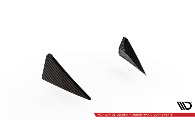 Maxton Design Carbon Front Stoßstangen Flaps für BMW M4 G82 / G82 Facelift