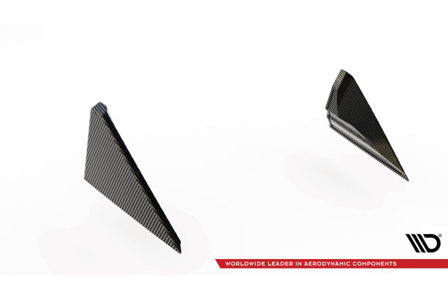 Maxton Design Carbon Front Stoßstangen Flaps für BMW M4 G82 / G82 Facelift