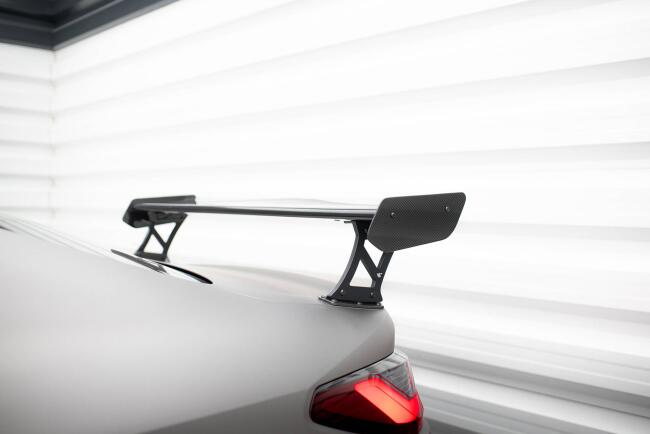 Maxton Design Carbon Heckflügel Heckspoiler mit Standfuß außen und LED für BMW M4 G82 / G82 Facelift / M440i / 4 M-Paket G22 / G22 Facelift