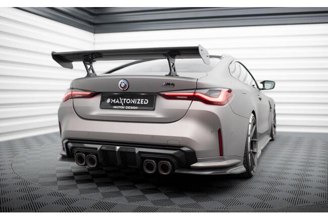 Maxton Design Carbon Heckflügel Heckspoiler mit Standfuß innen für BMW M4 G82 / G82 Facelift / M440i / 4 M-Paket G22 / G22 Facelift