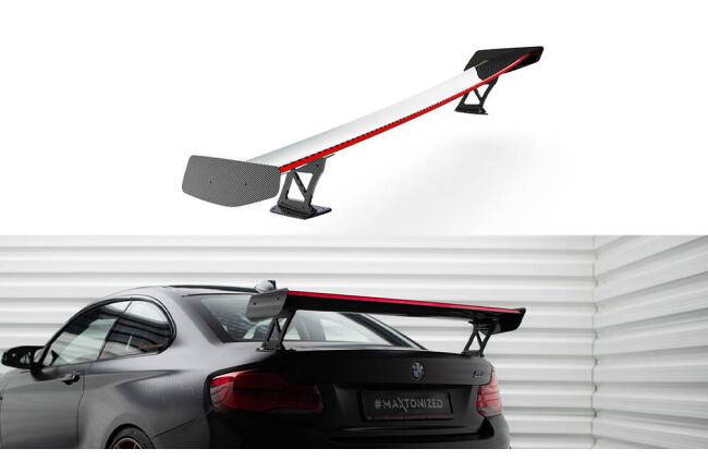 Maxton Design Carbon Heckflügel Heckspoiler mit...
